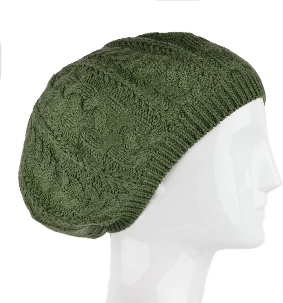 Nollia Soft Knit Solid Color Beanie, Chic, and Lightweight Crochet Knitted Style Beanie Hat for Women, One Size Slouchy Hat - Image 5