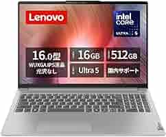 Windowsノート本体 Lenovo IdeaPad Slim 5 16 Core Ultra 5 Amazon.co.jp: Lenovo ノートパソコン パソコン core ultra