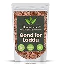 HarviTatva Gond for Laddu Whole | Natural Edible Gum | Dink, Antu, Gaund, Gundar, Tracaganth | Raw Gond for Sweets, Laddus, Panjiri, Ayurvedic Use - 400gm gallery image