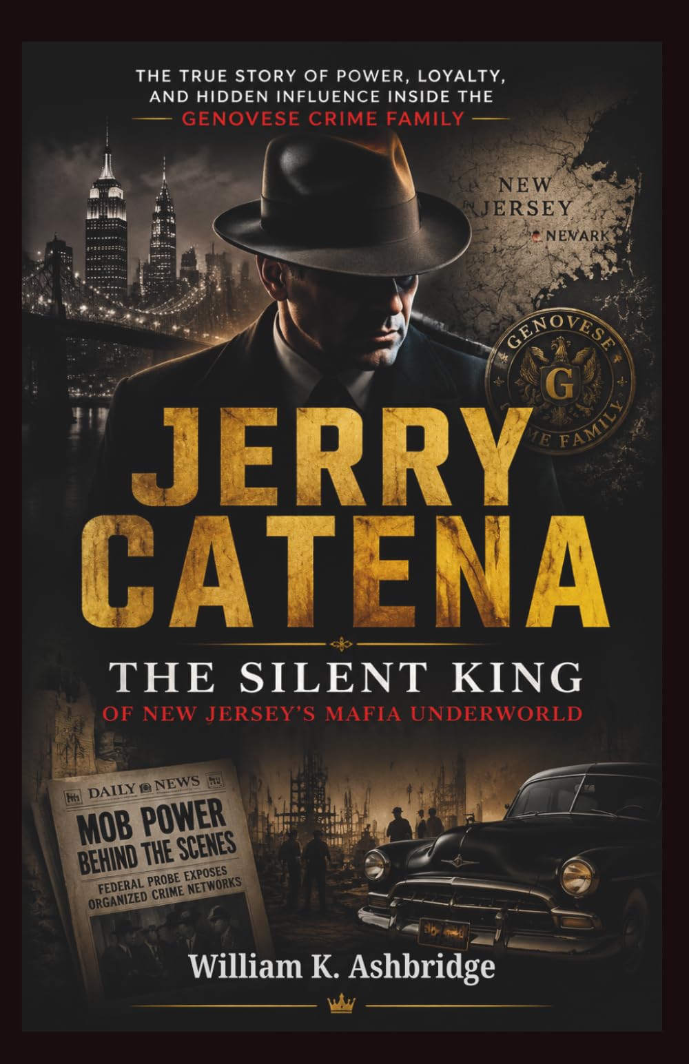 JERRY CATENA: The Silent King of New Jersey’s Mafia Underworld: The True Story of Power, Loyalty, and Hidden Influence Inside the Genovese Crime Family