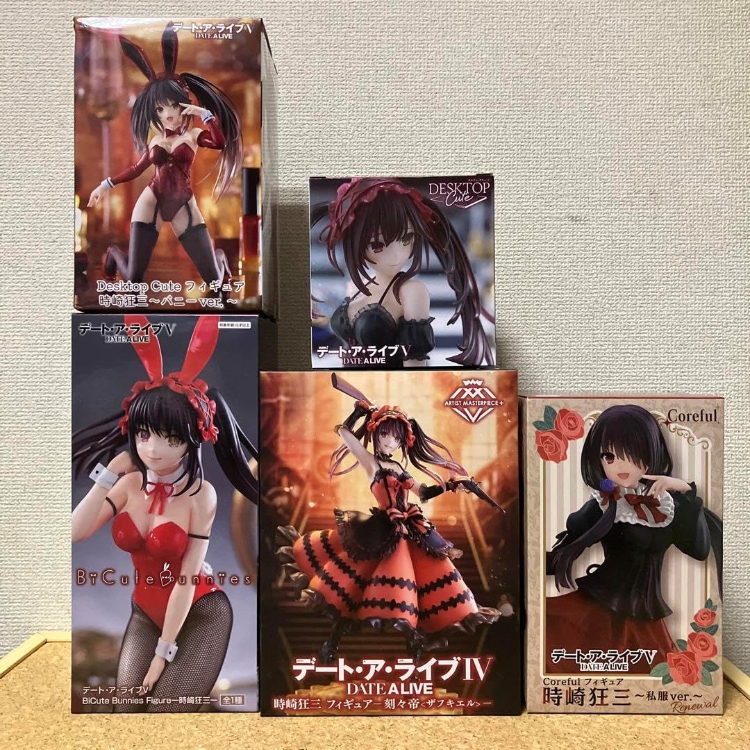 時崎狂三　5品＊ AMP+ DESKTOP バニー　私服　デート・ア・ライブ セクシーなバニースーツと豊満バストが魅惑的！『デート・ア