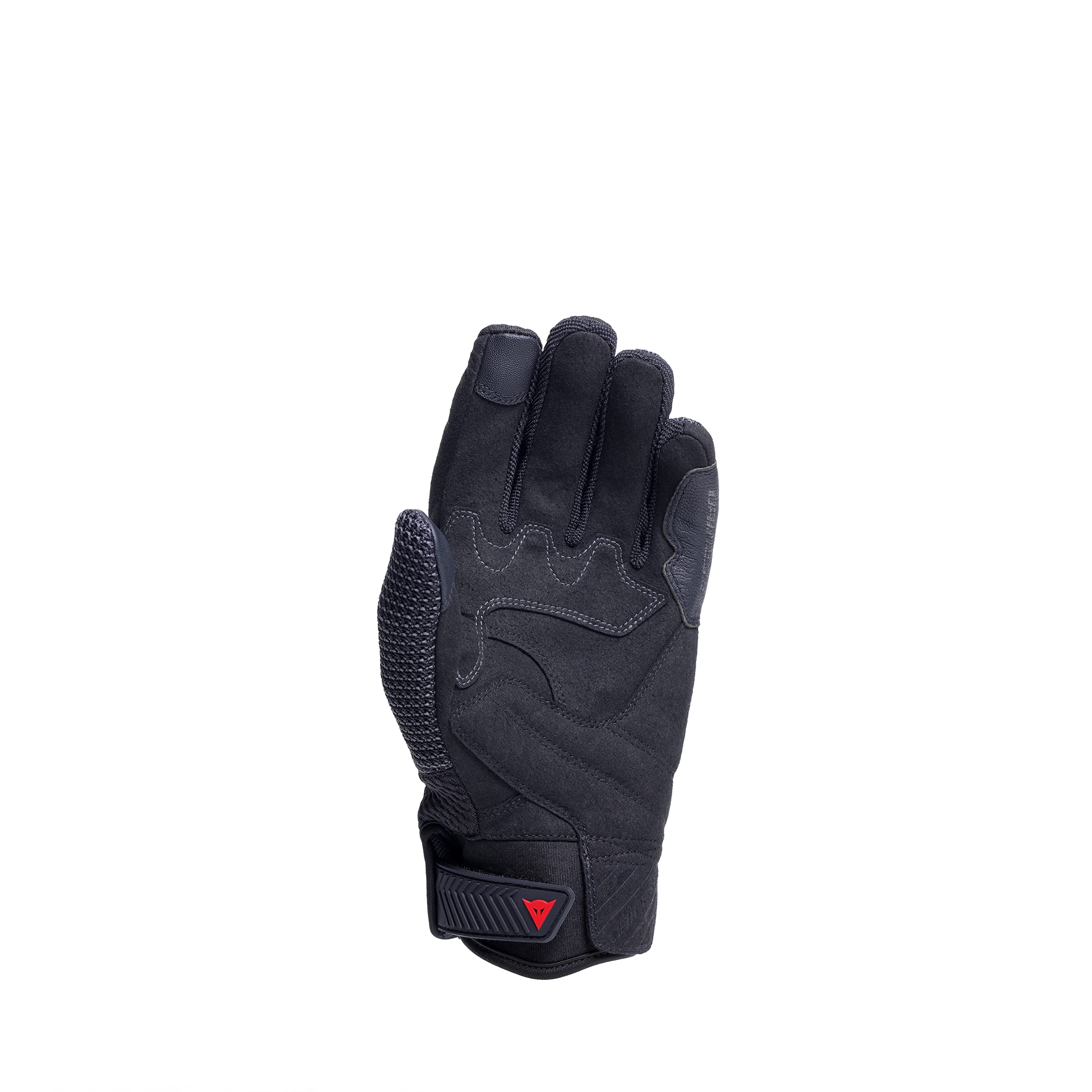 Dainese - Torino Gloves, Guanti da Moto in Tessuto, Protezioni sulle Nocche, Touch Screen, Guanti Moto da Uomo, Nero/Antracite, XXXL