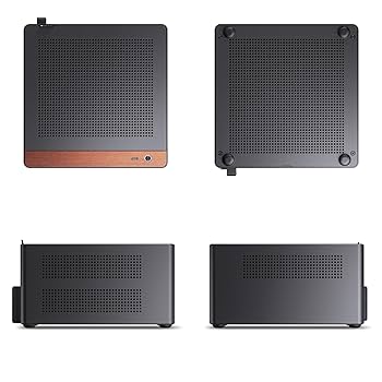 Amazon.co.jp: PCケース ITXケース JONSBO NV10 (ブラック