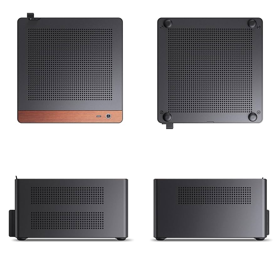 Amazon.co.jp: PCケース ITXケース JONSBO NV10 (ブラック