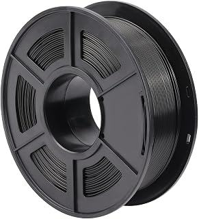 MUYUNXI 3d Printing Materials 3d Printer PLA Filament 1.75mm Abs For 3D Printer Dimensional Accuracy +/- 0.02mm 1kg 1 Spool(Color:black)