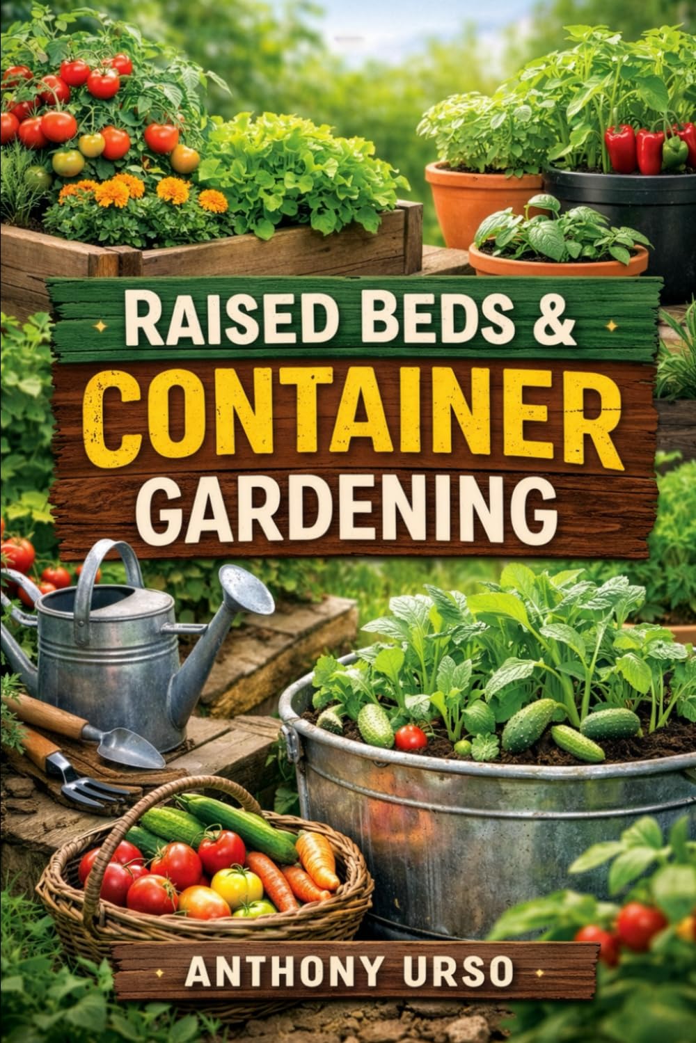 Raised Beds & Container Gardening: A Practical Guide to Growing Food Anywhere