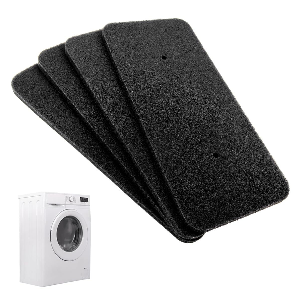 klahh 4Pcs Tumble Dryer Filters Tumble Dryer Sponge Filter Compatible with Hooover Candy