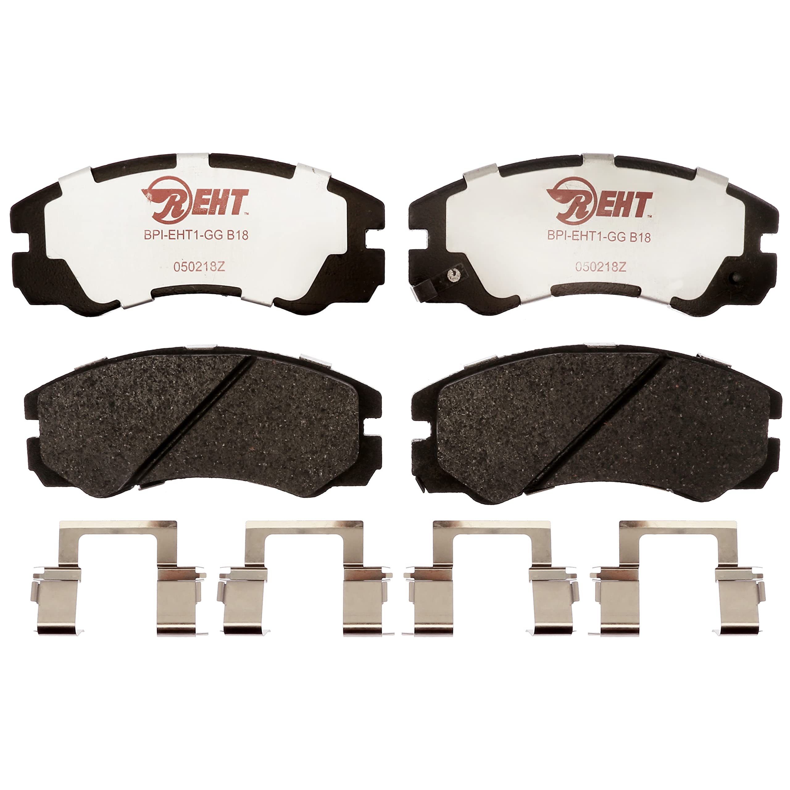Raybestos Premium Raybestos Element3 EHT™ Replacement Front Brake Pad Set for Select Isuzu Amigo/Axiom/Rodeo/Trooper/VehiCROSS, Acura SLX and Honda Passport Model Years (EHT579H)