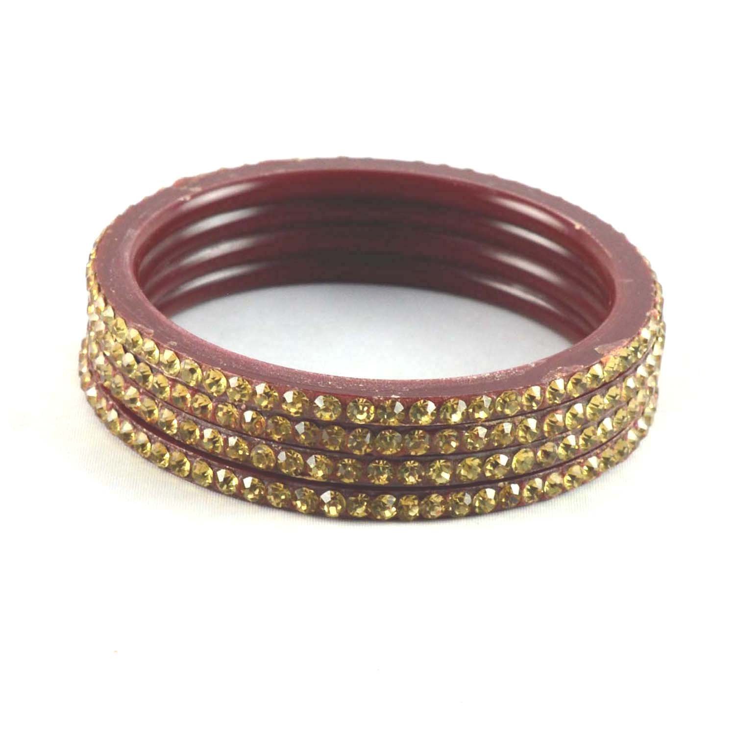 Vidhya KanganWomen's Designer Bangles Maroon2.10