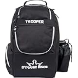 Dynamic Discs Trooper V2 Backpack Disc Golf Bag - Black/Black