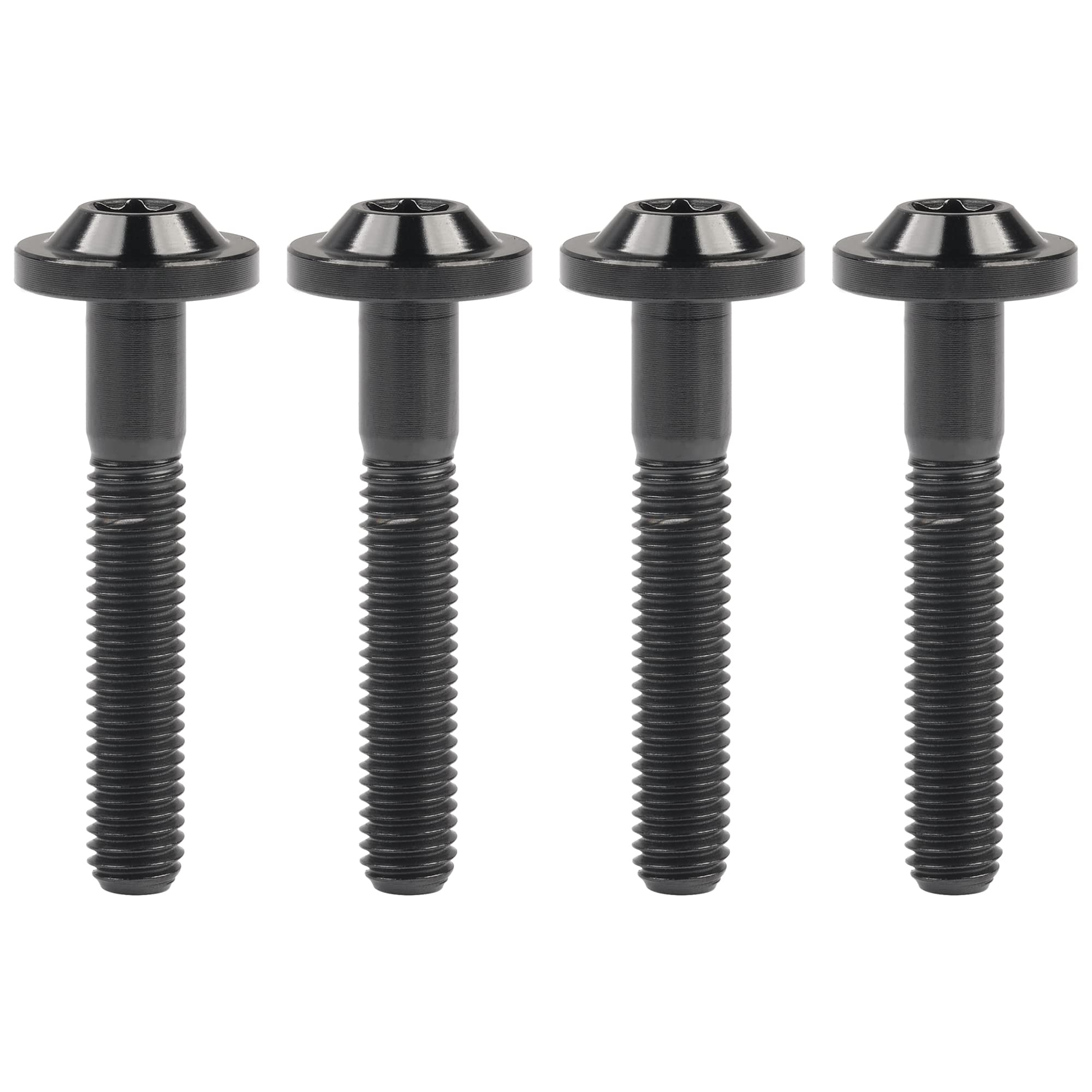 Tornillo Torx M5x35mm de titanio ultraligero y alta resistencia 8