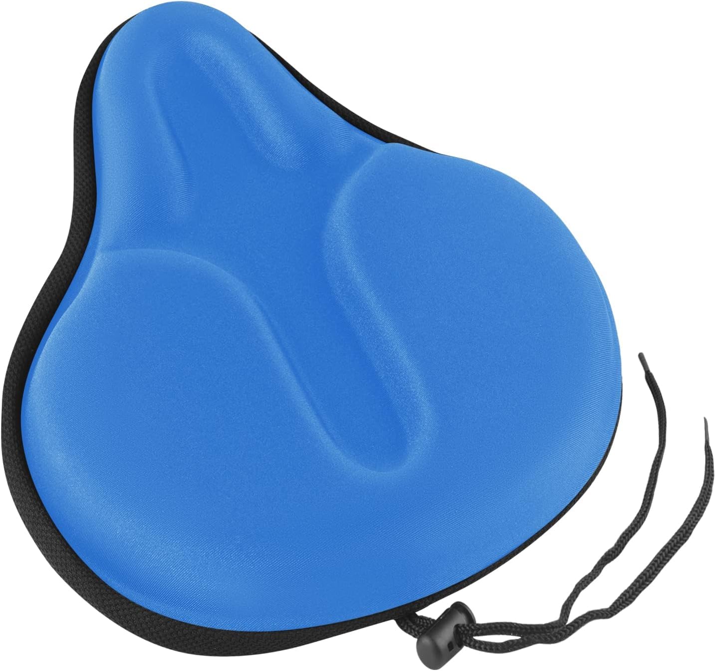 MSDADA Coprisella Bici in Gel, Grande Coprisella Cyclette, Copri Sella Bici da Corsa, Bicicletta per Elettrica, Spinning, Strada, Mountain Bike, Cyclette(Blu)