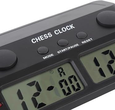 Chess Clock 3 in 1 Digital Chess Timer with Countdown Time Limit Add Seconds Function for Chinese Chess International Chess Weiqi