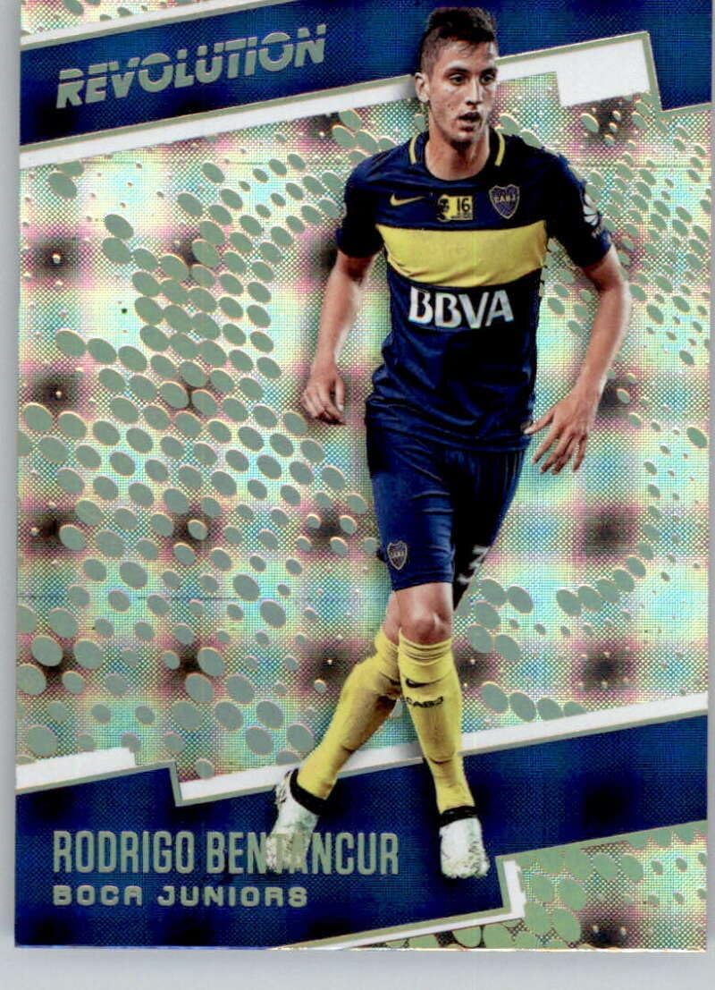 2017 Panini Revolution Hyperplaid #169 Rodrigo Bentancur Boca Juniors Official Soccer Card in Raw (NM or Better) Condition