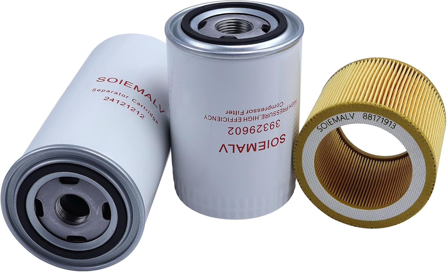 Filter Kit 24121212 39329602 88171913 is Suitable for Replacing Air Compressor Filters