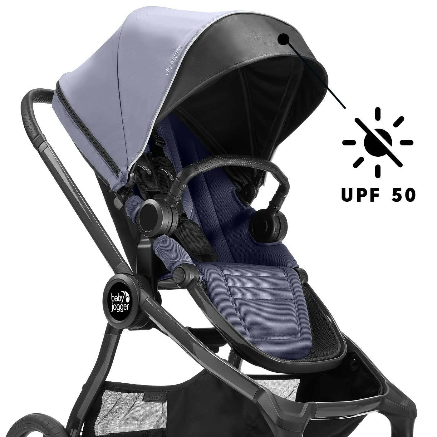 BABY JOGGER City Sights Passeggino 4 ruote grandi per tutti i terreni seduta reversibile richiudibile con una mano 0-22kg