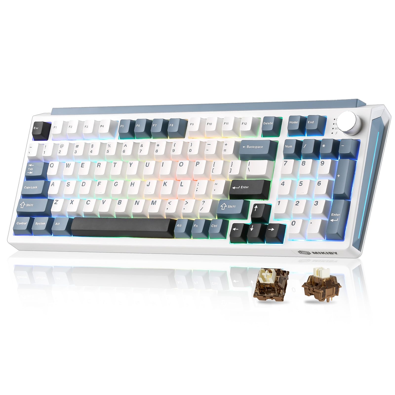 Amazon.com: MIKIBY K98 Wireless Mechanical Keyboard,Tri-Mode BT5.0