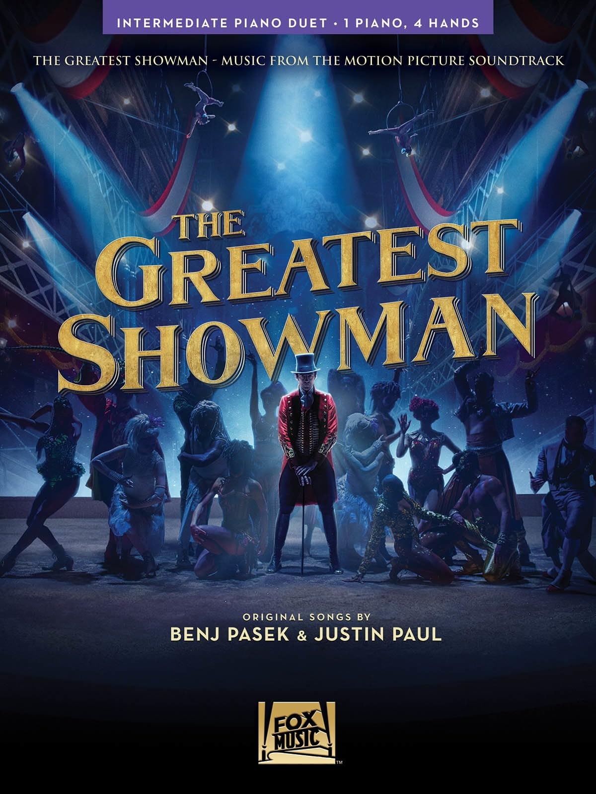 The Greatest Showman Benj Pasek_Justin Paul Book [Softcover] Piano, 4 Hands Hal