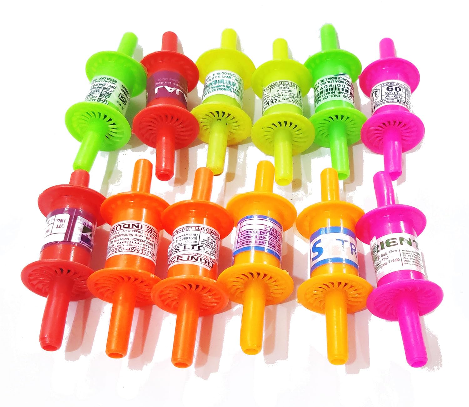 BITONA® 12 Pc Decorative Smallest Spool Small Palm Mini Size (Spools for Multi Use Decoration and School Projects etc and 15 aug) (B0D9C3N47S) Amazon Price History, Amazon Price Tracker