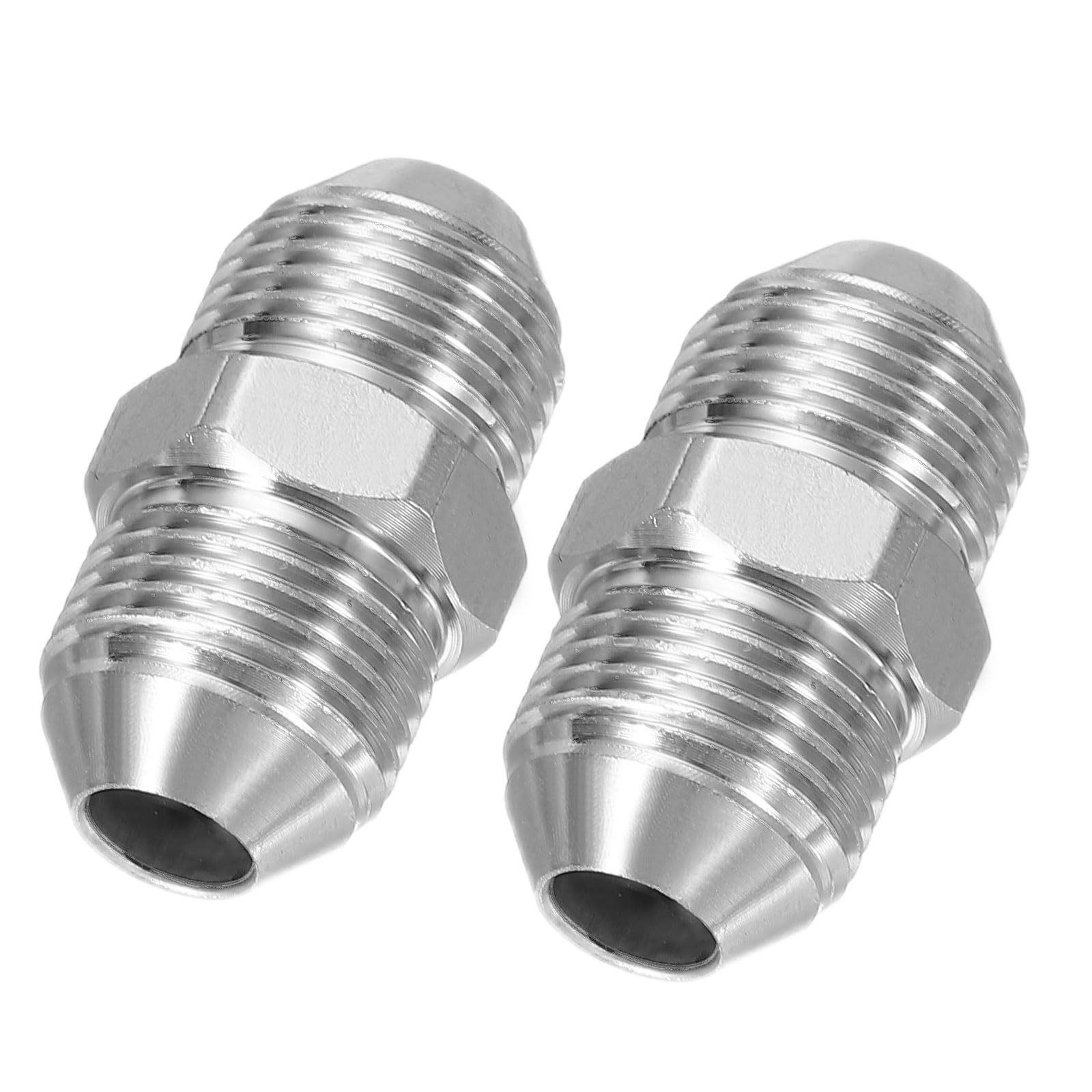 sourcing map 2pcs Pressure Washer Hose Connector M18 Male to M18 Male 5400PSI Brass Pressure Washer Hose Adapter Coupler Extension Fitting Quick Connect for Garden