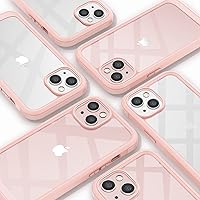 Vista 6 de Diaclara - Funda diseñada para iPhone 13, carcasa resistente de cuerpo completo con protector de pantalla integrado sensible al tacto, funda