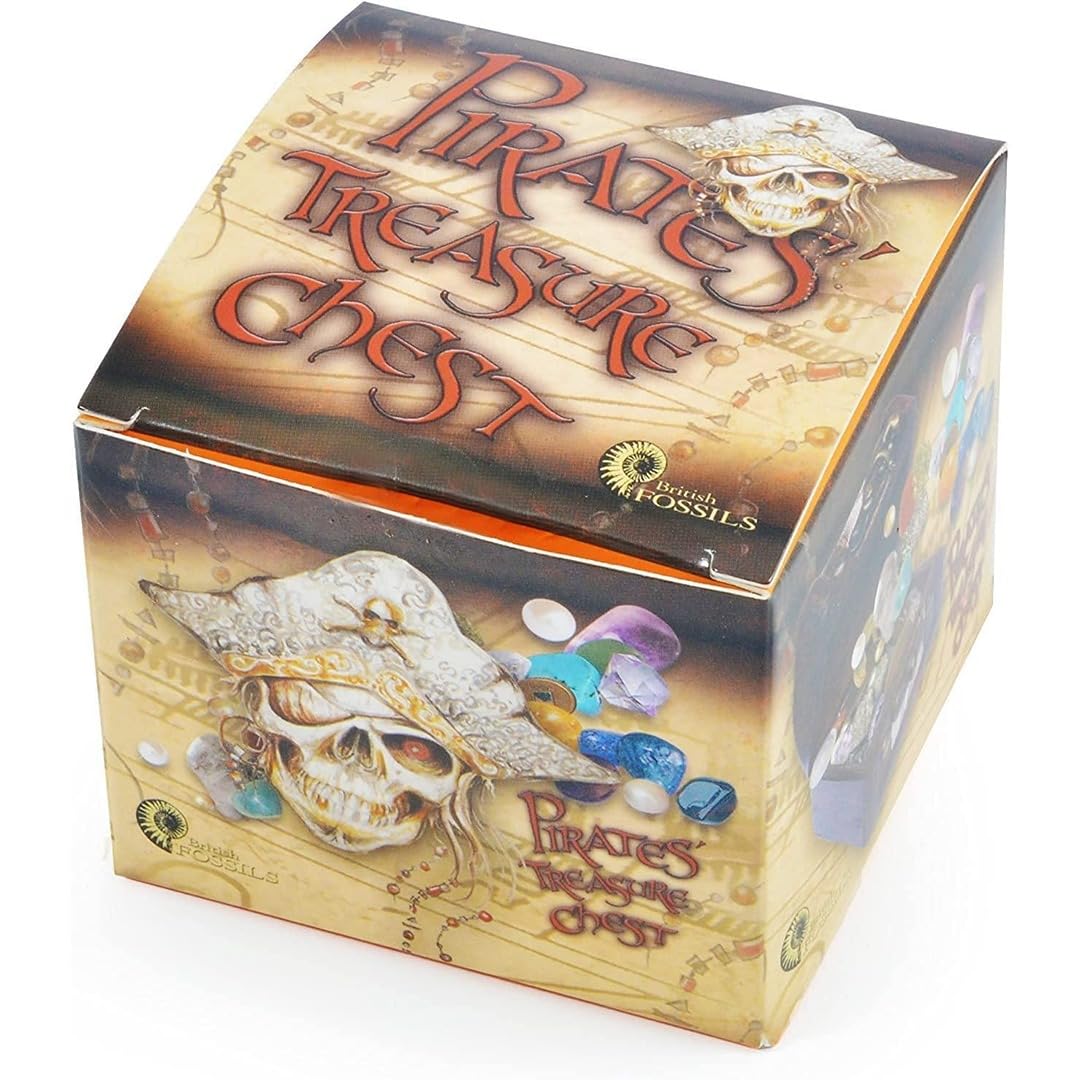 British Fossils Pirates Treasure Chest