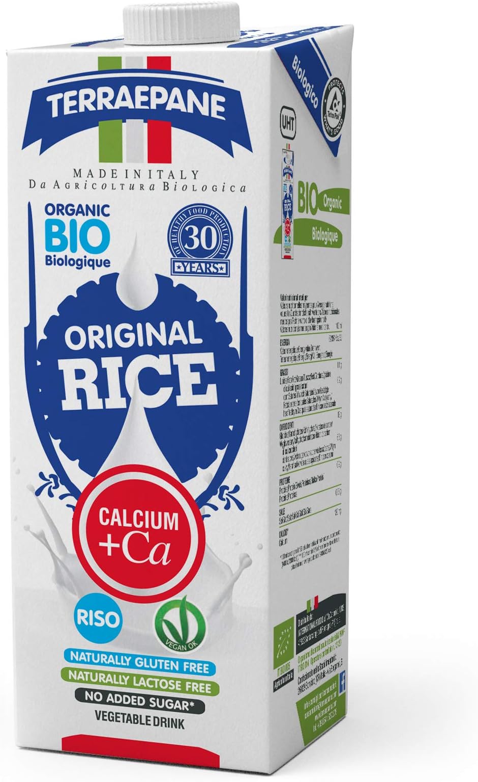 Terraepane Original Drinks 1L Rice with Calcium - Pack of 6