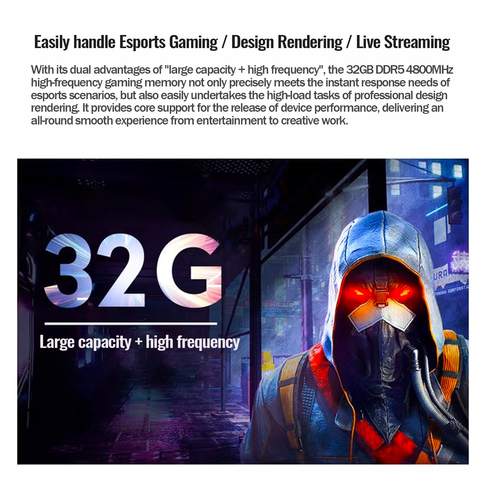 High End Desktop Computer | Ryzen 7 5700X + RTX 5060 8G | 32GB DDR4 + 1TB SSD | WIFI6| Streaming Office VR Home Video 5K Editing Gaming PC