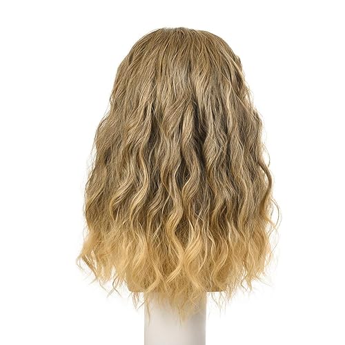 Miniatura 3 de Peluca de cosplay para hombres adultos con barba larga y rizada bigote para Halloween, fiesta de disfraces y cosplay