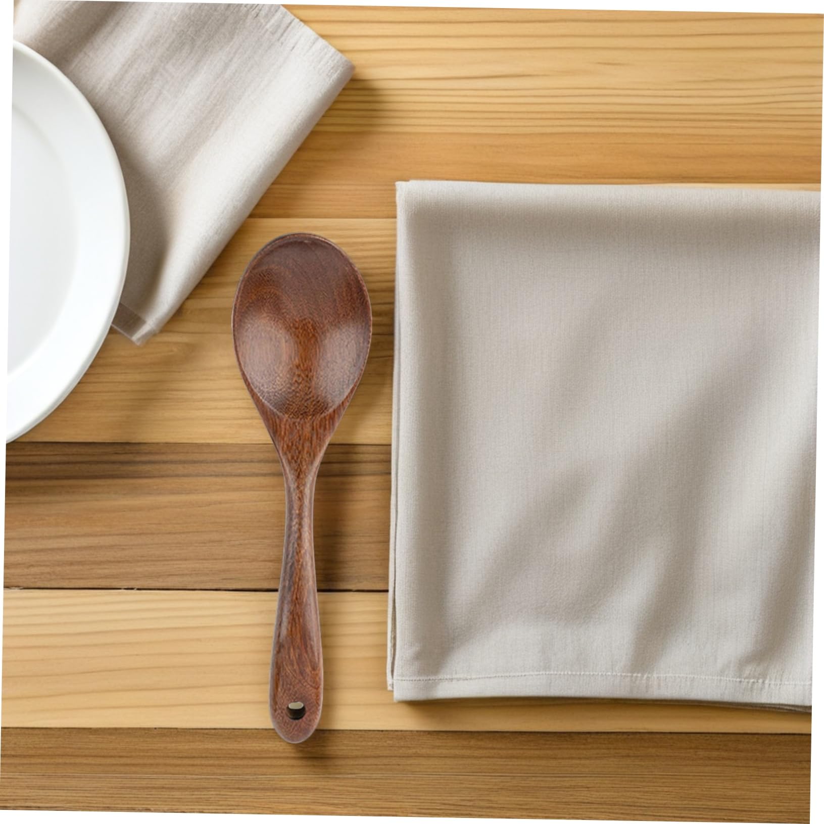LIFKOME Holzlöffel Und Gabel Zum Servieren Salatbesteck Aus Holz Salatlöffel Holzgabeln Küchen-kochutensilien Mischen Und Kochen Haushaltswaren Wohnaccessoires