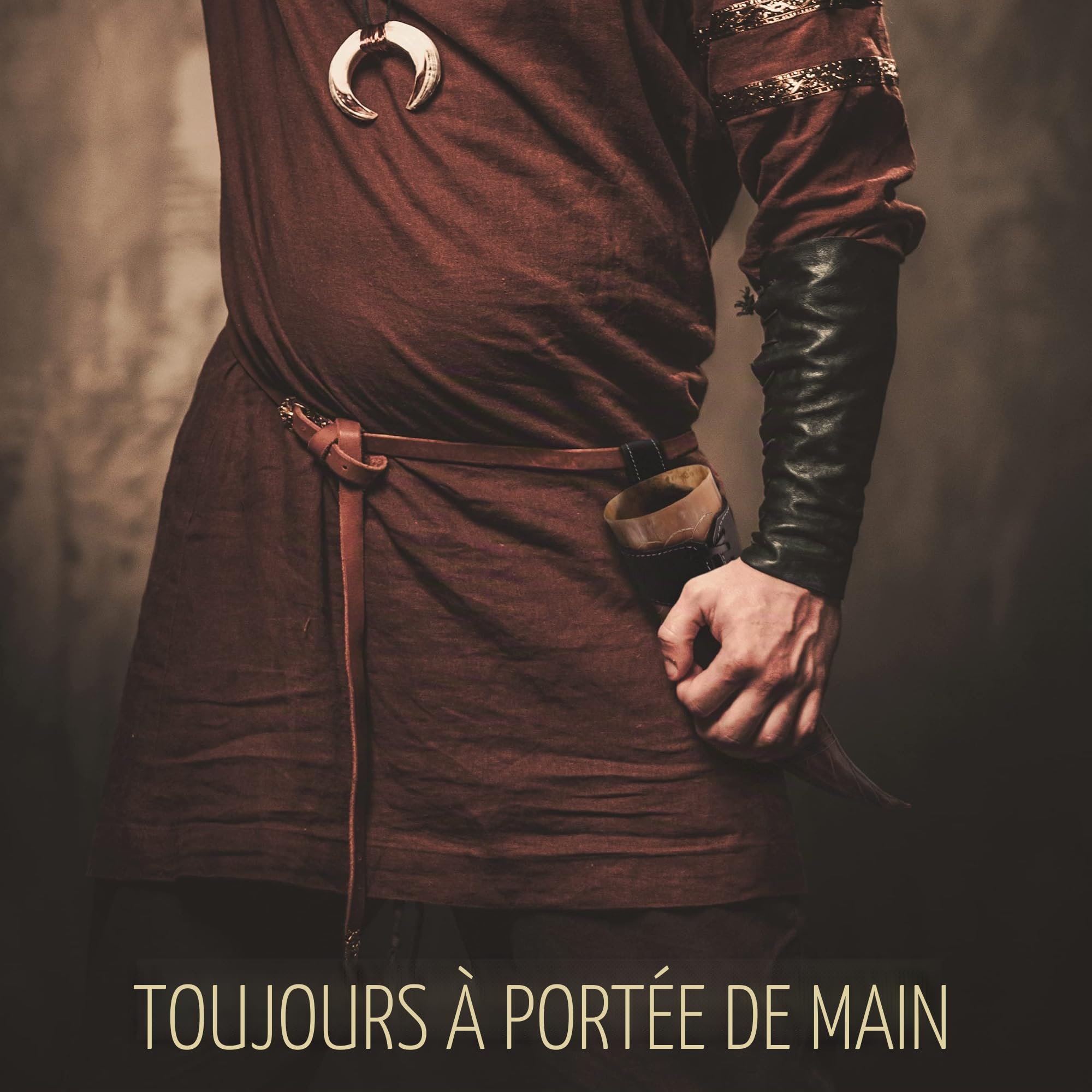 Corne à boire Viking - Grand cadeau pour femme et homme - Cadeau de Noël - Anniversaire - Fête des pères - Cadeau de mariage - Ami - Papa - Maman - Frère - Sœur - Amusant - Partenaire - Opa