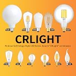 2W Dimmable LED Candelabra Bulb 2700K Warm White, 25W Equivalent 250LM E12 Base LED Candle Bulbs, B10 Clear Glass Torpedo Shape Bullet Top, 360 Degrees Beam Angle, 6 Pack | 25W Incandescent Equivalent 250LM Candle Bulbs, Clear Glass Torpedo Shape Bul