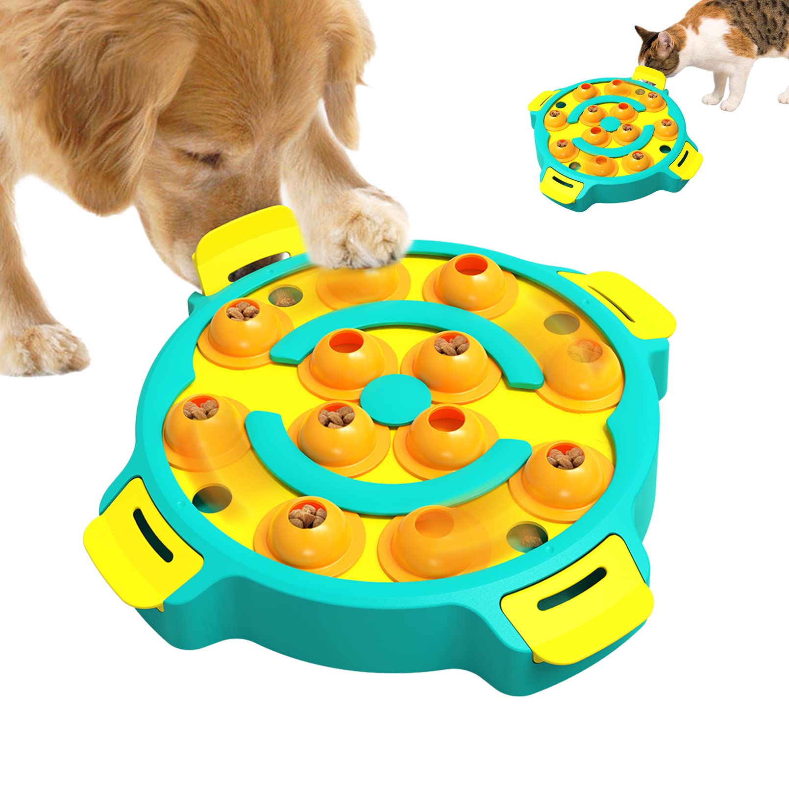 HUYIWEI Juguete para perros inteligencia, juguete para perros para entrenar la diversión de la alimentación, juguete interactivo para perros pequeños, perros medianos y perros grandes