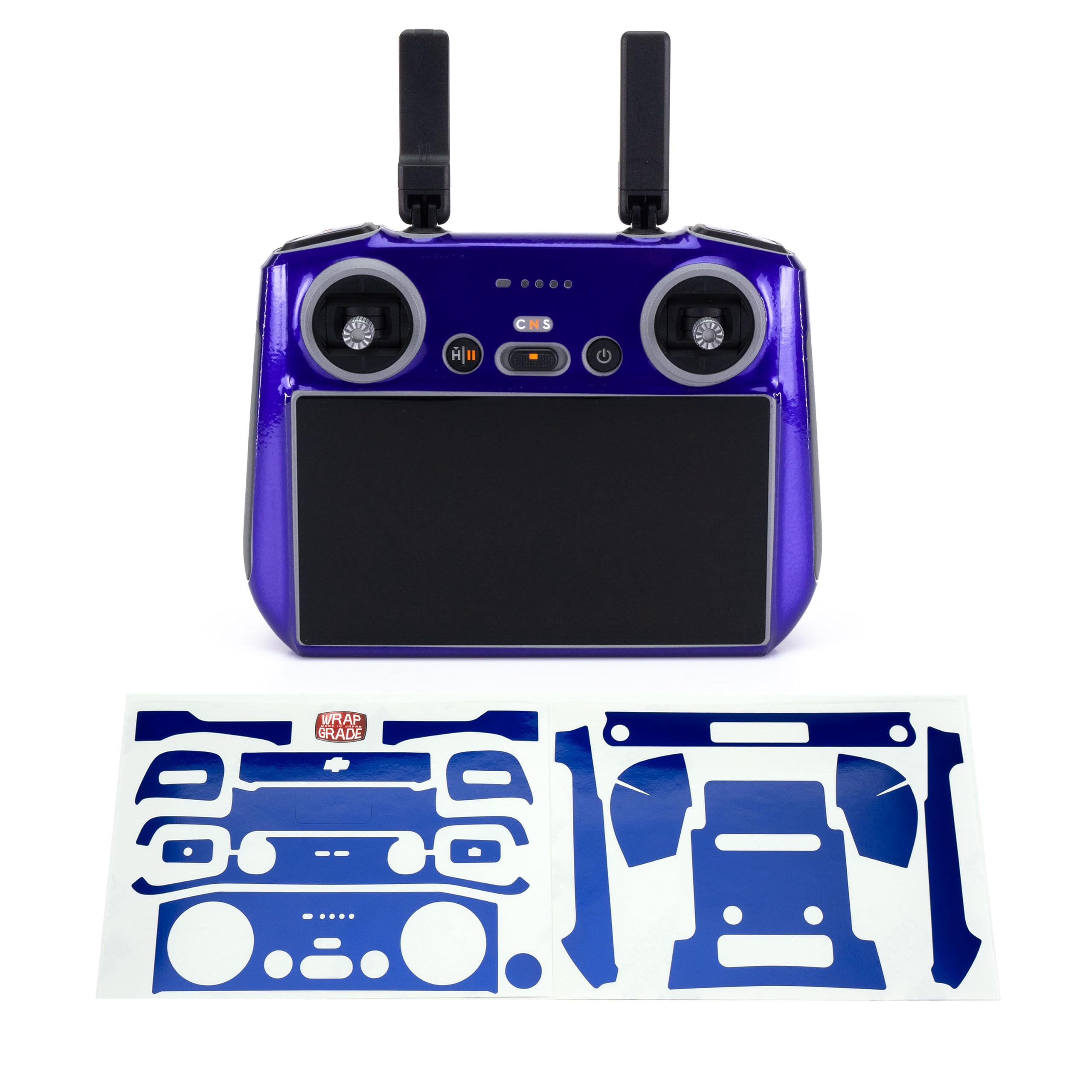 WRAPGRADE Skin Stickers Compatible with DJI RC 2 (STRATOSPHERE BLUE)
