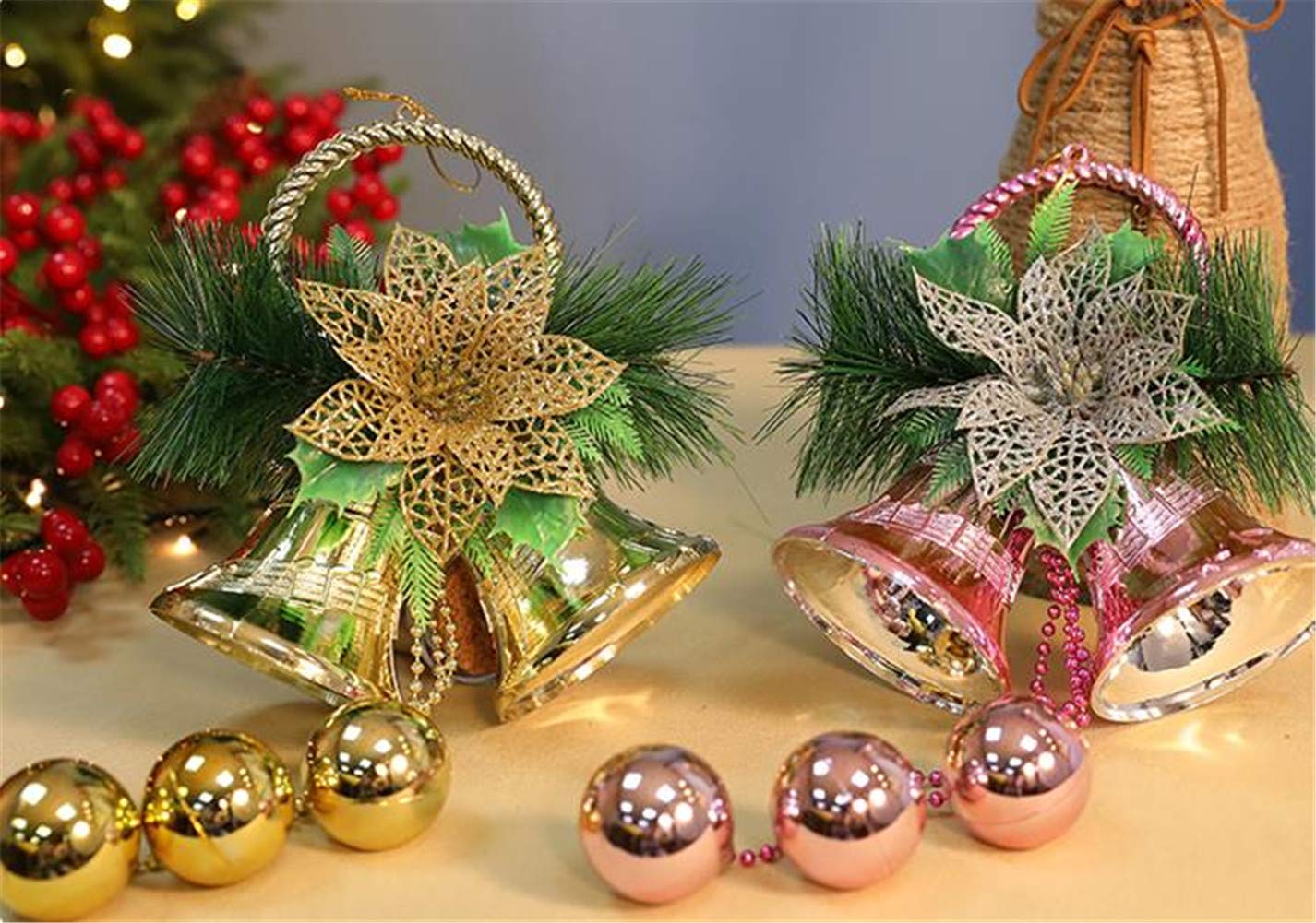 Amazon | [えみり] クリスマス鈴 ベル クリスマスツリー飾り