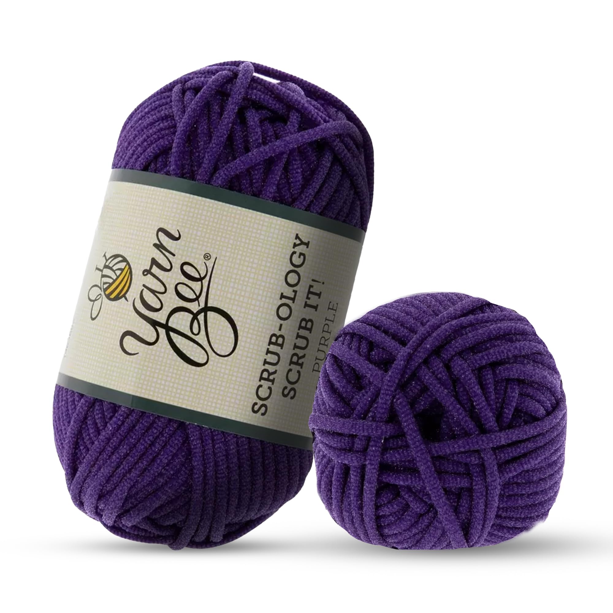 Yarn Bee Bulky Yarn for Crocheting & Knitting Soft Skein 79 Yards 100% Nylon