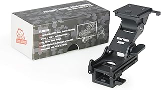 PSV-14 Rhino Mount Night Vision Goggles Mount NVG Mount Tactical Helmet Mount, Black, Medium - CANIS SPORT INC