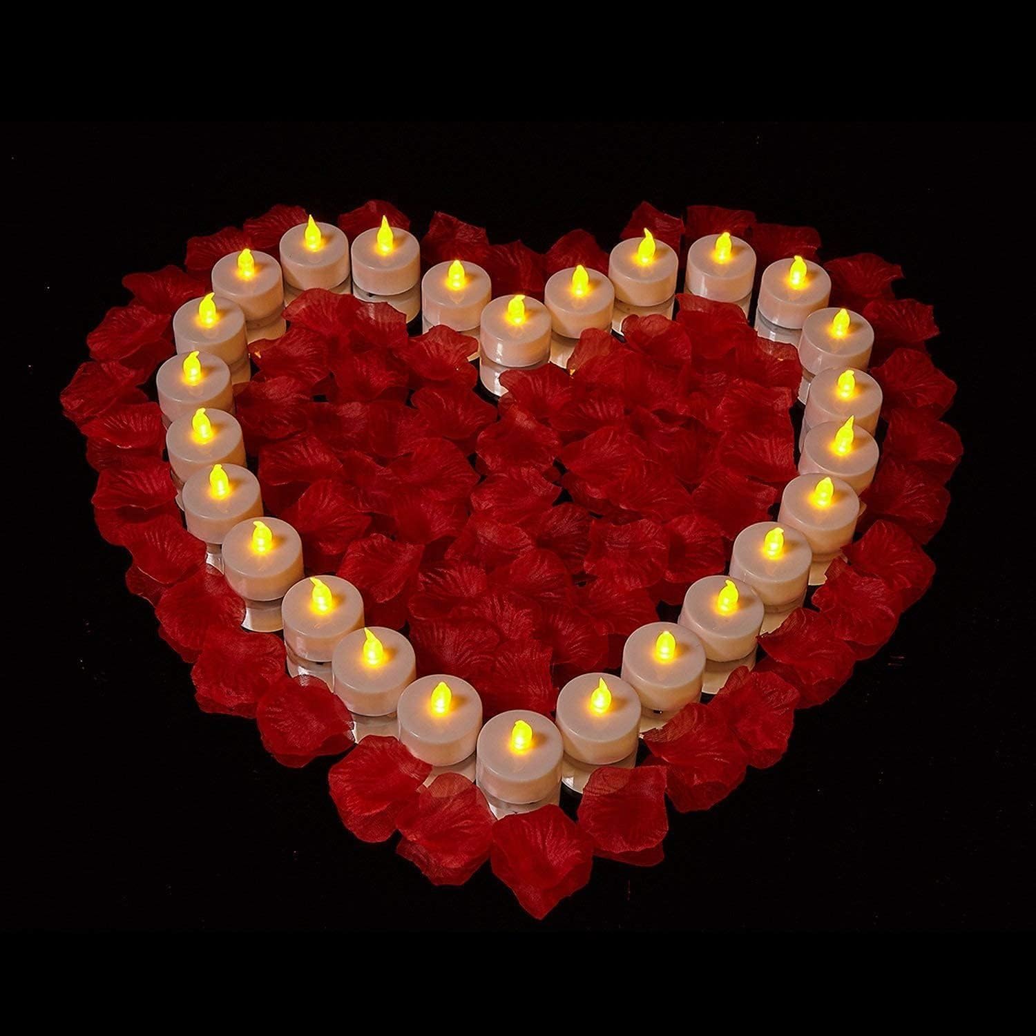 Hanzim Tea Light Candles with Remote Control,Flickering Flameless LED Candle,Long Lasting 400+Hours,Battery Operated with Timer for Home Decoration Seasonal &Festival Celebration Warmyellow (5pcs) - Image 3