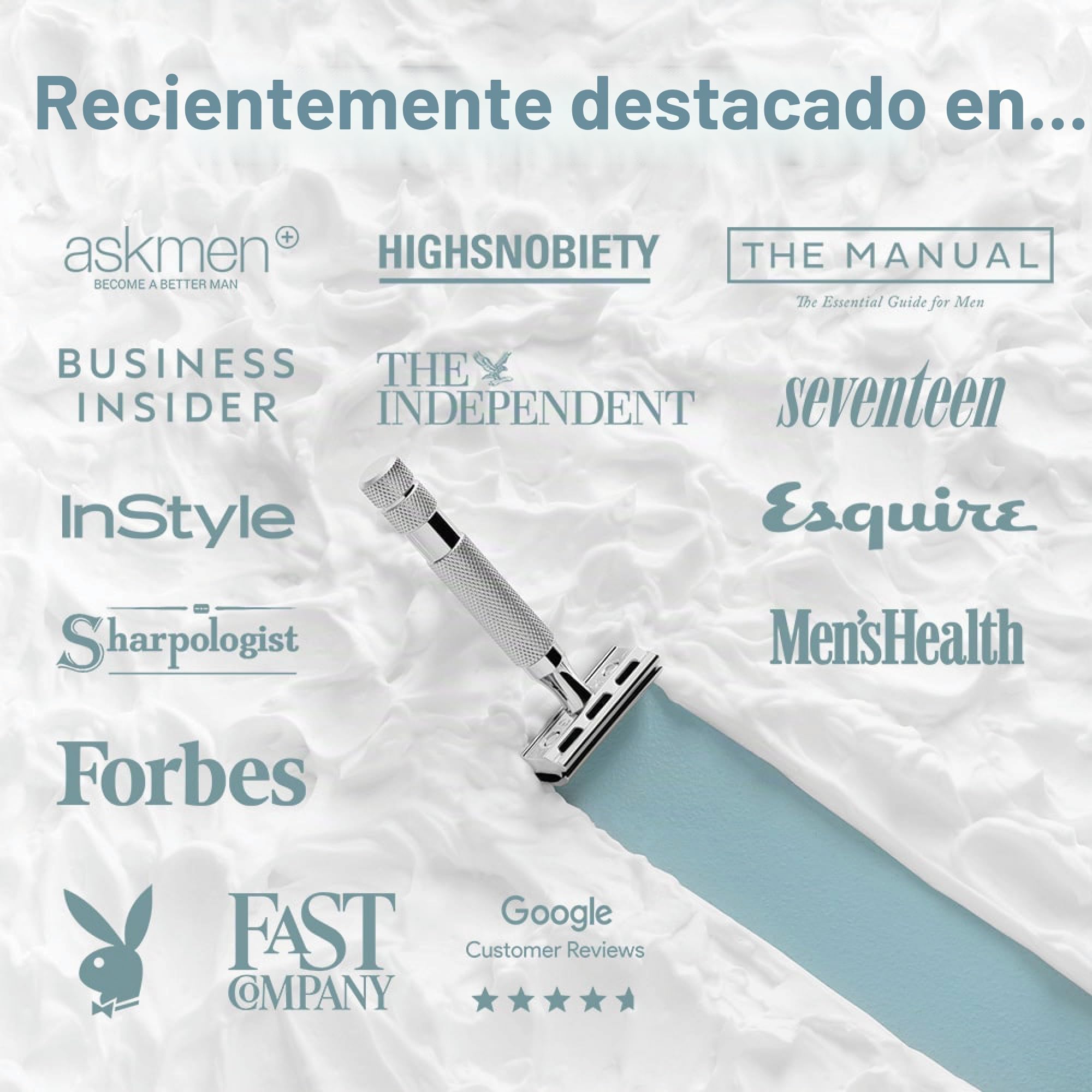 Rockwell - Afeitadora de seguridad T2 ajustable TTO Gun Metal