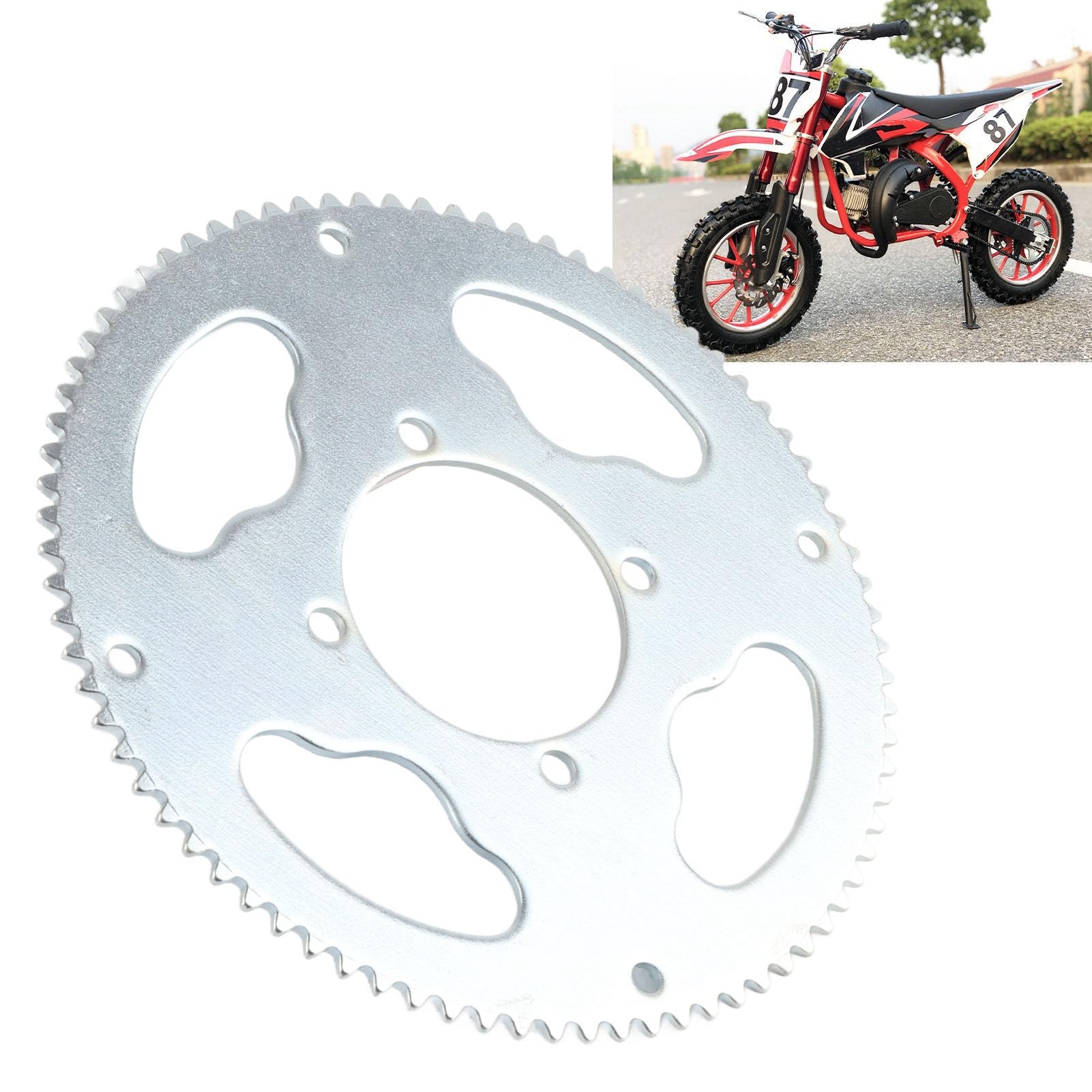 Tandwiel Premium 56 Tanden 428 5-fach Geschraubt Staal Zwart Voor Sherco Sm 50 Se 50 Euro5 2020