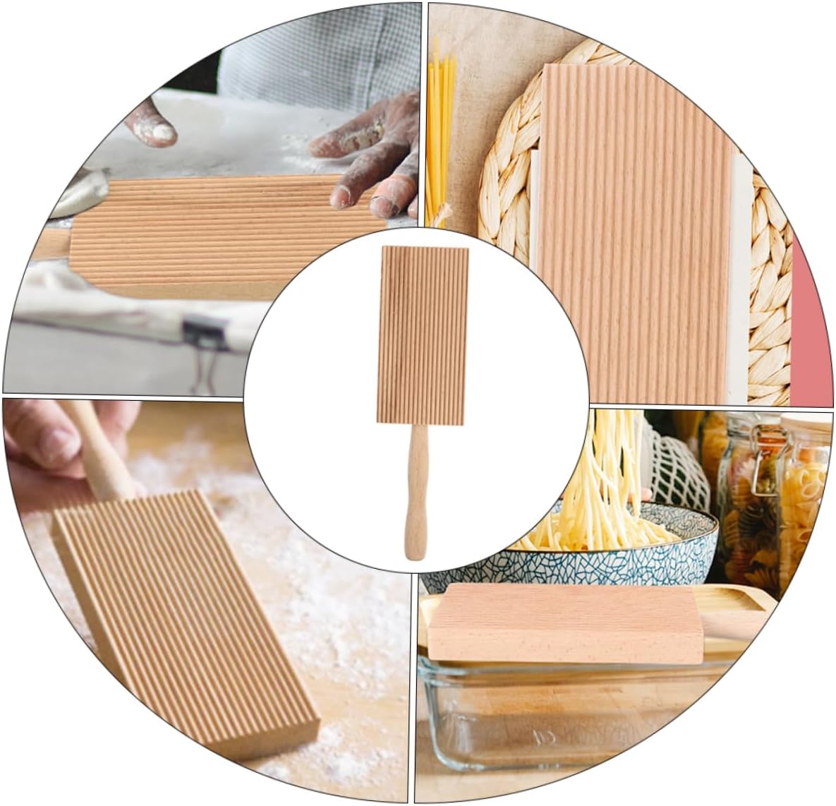 2pcs Homemade Pasta Tools Gnocchi Pasta Makers Board Maker for Gnocchi Easy to Use