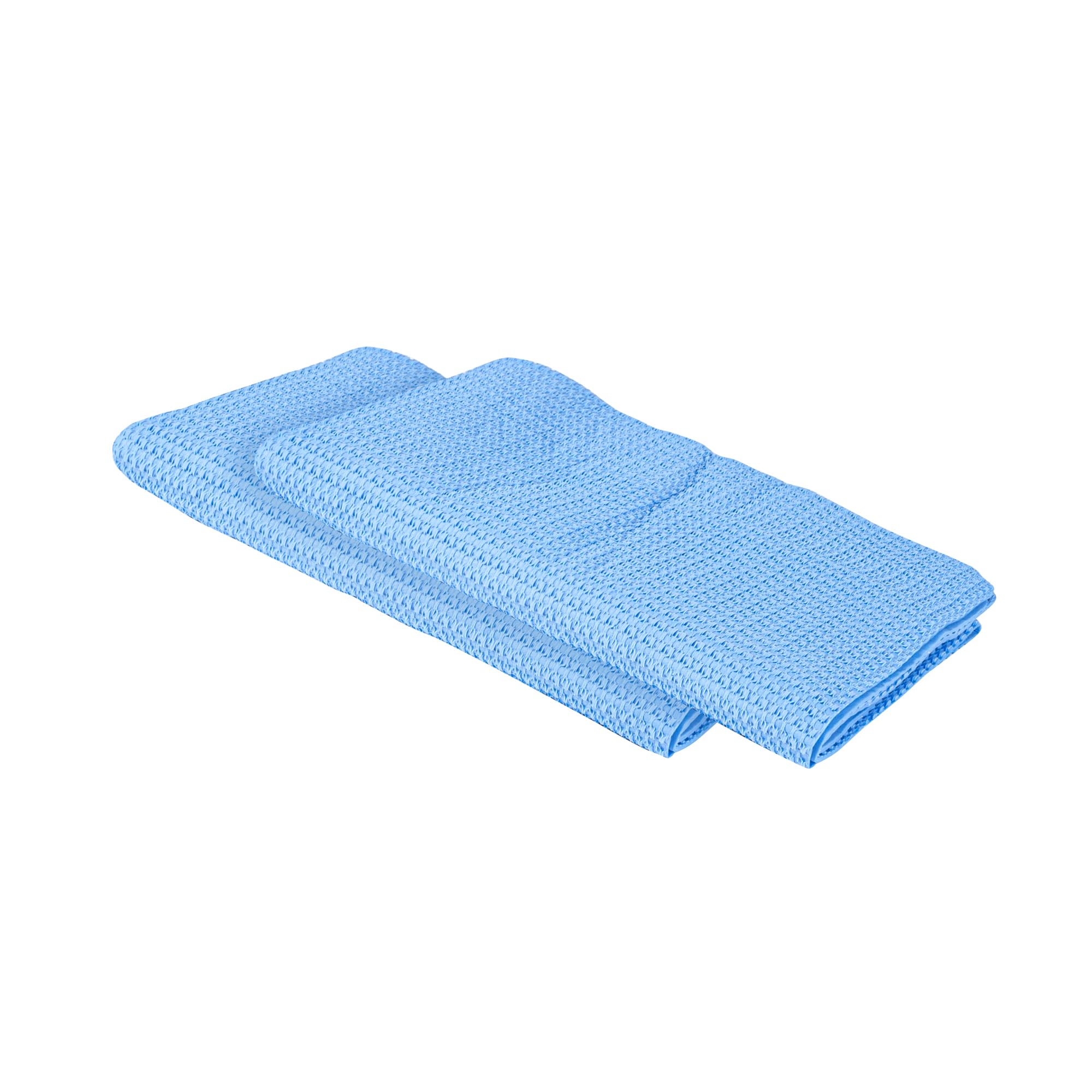 Restaurantware-Clean Tek Professional 25 2 x 16 9 Inch Chamois Cloths 20 Reusable Microfiber Towels - Storage Tube
