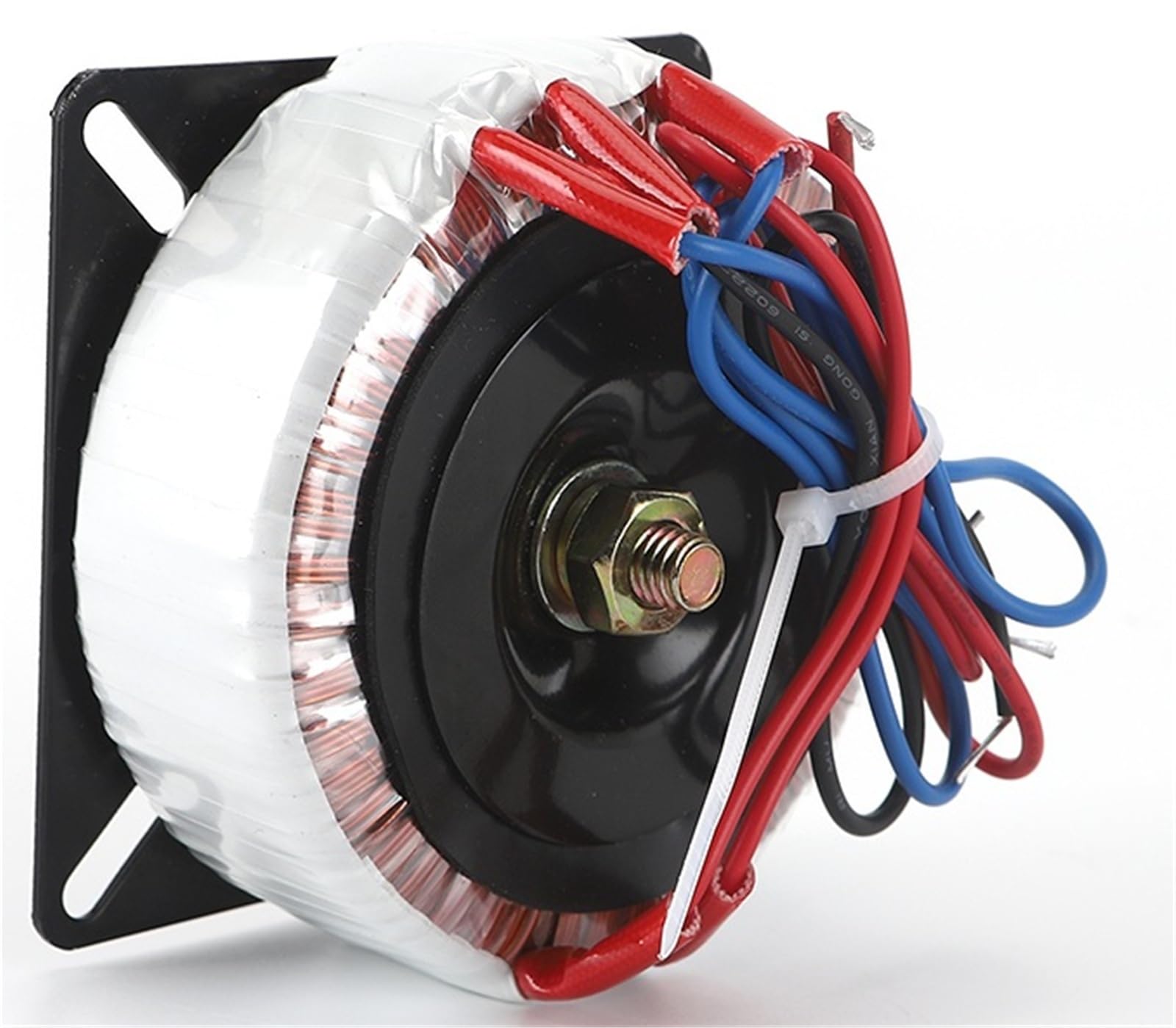 Transformador toroidal doble 50VA, anillo de cobre puro, amplificador de potencia de vaca, transformador de ventilador de bobina de potencia(Grey,12V-0-12V)
