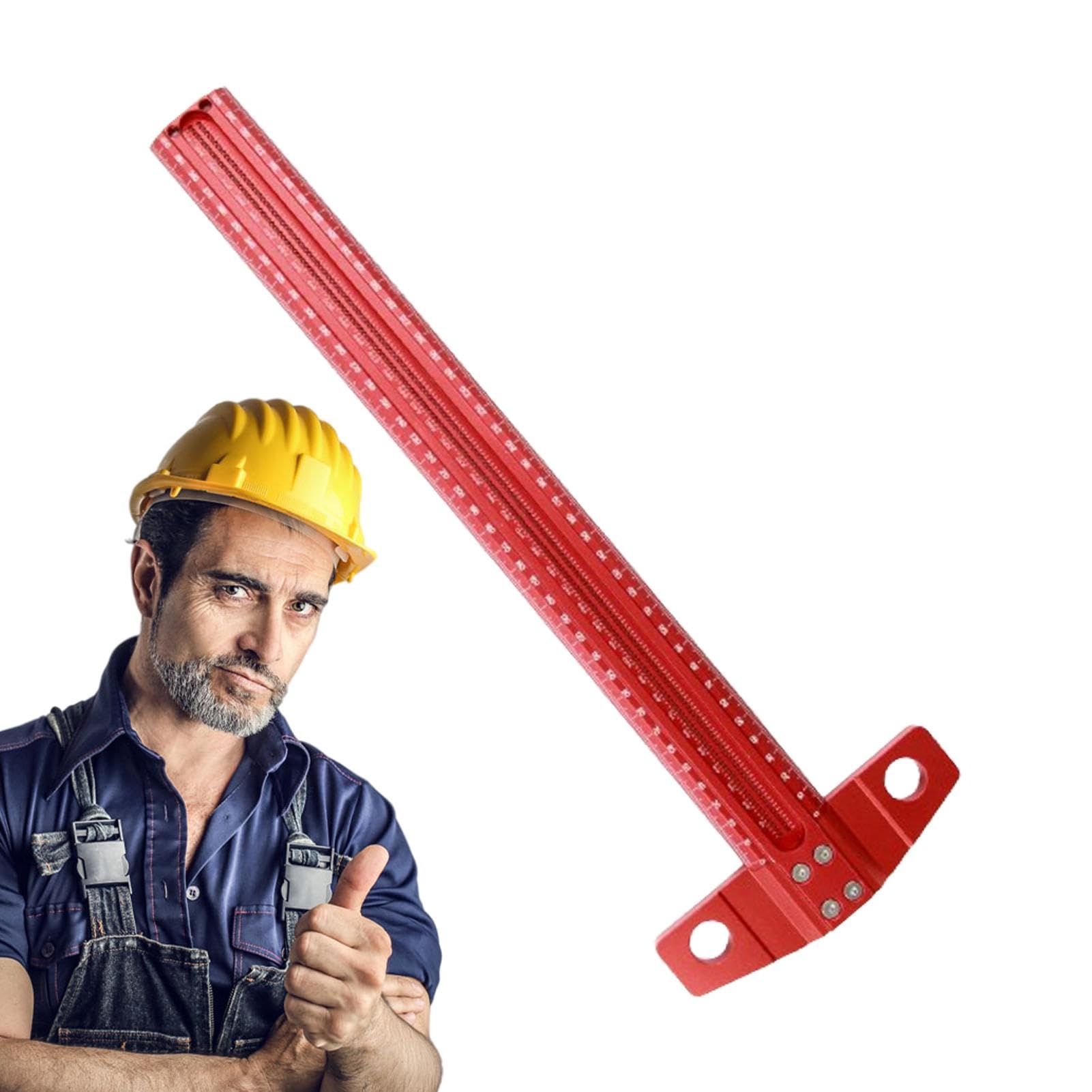 Règle carrée en T, règle d'architecte en d'aluminium – Règle de