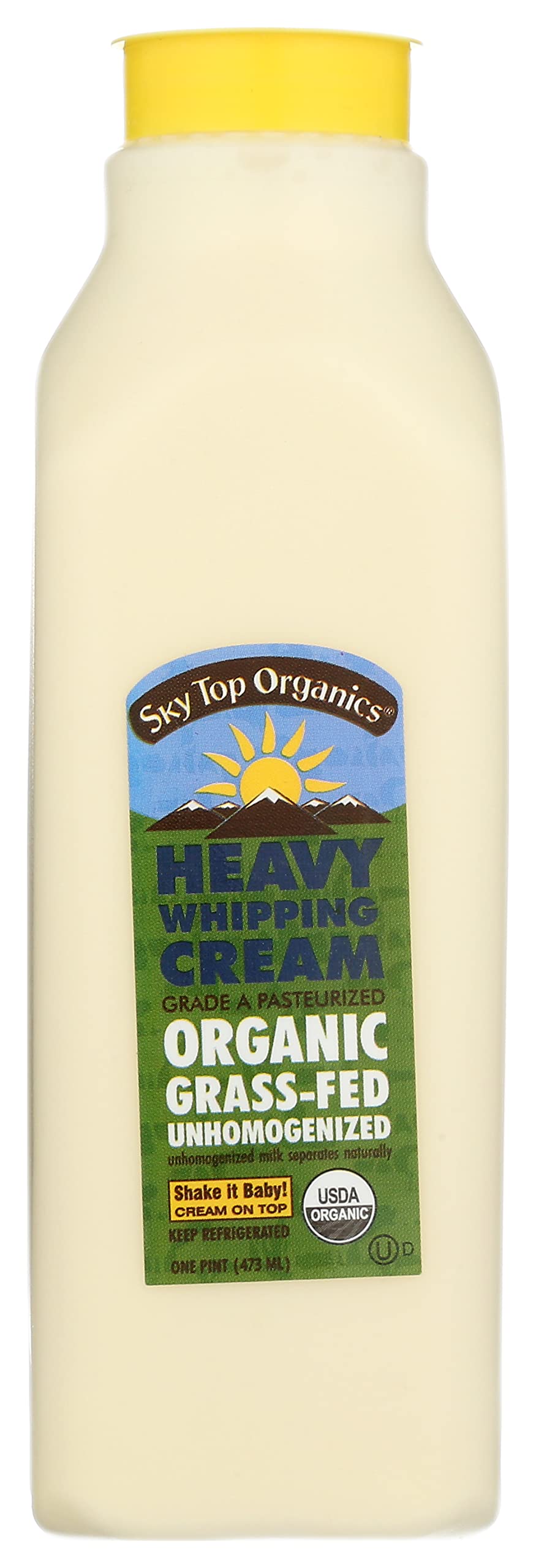 Sky Top Farm Organic Heavy Whipping Cream 16 Oz