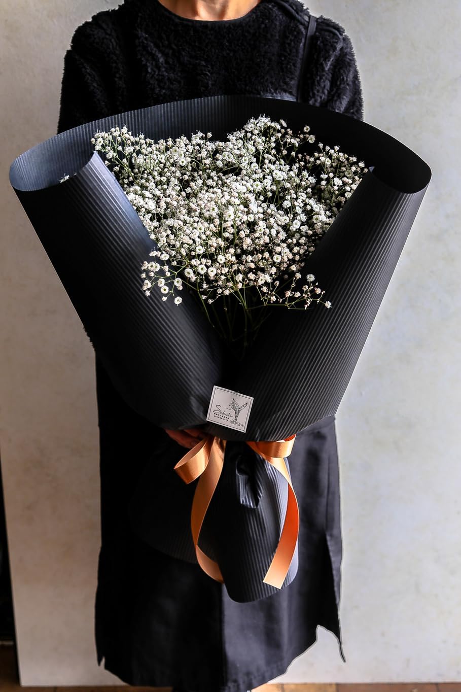 紫陽花とスモークツリー、ユーカリのブーケ 切花 紫陽花とスモーク