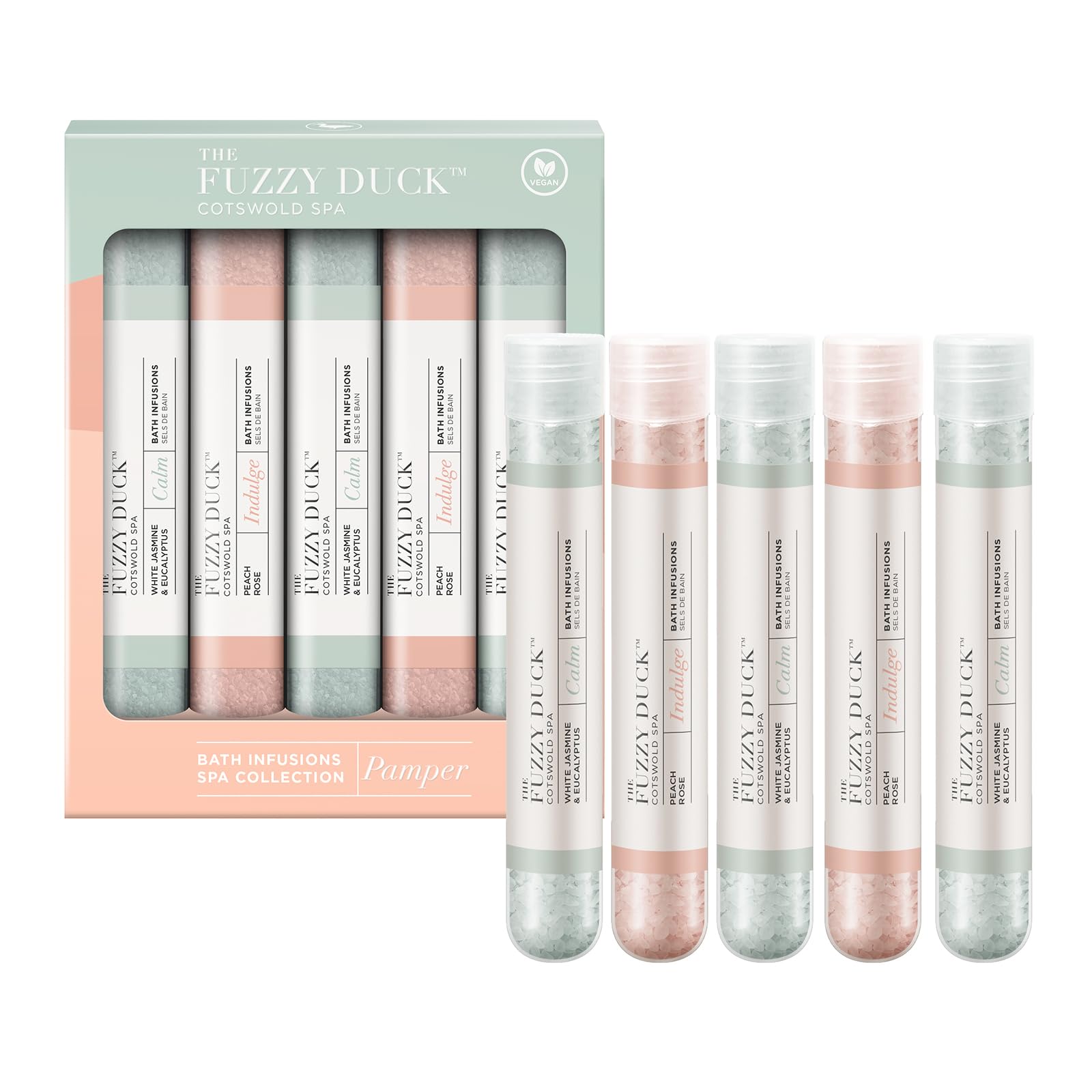 Baylis & Harding The Fuzzy Duck Cotswold Spa Luxury Bath Infusions Gift Set - Vegan Friendly (Pack of 1)