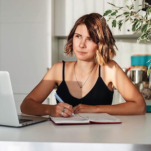 Miniatura 6 de WY WENYUAN 12 bolígrafos de escritura cómodos bolígrafos retráctiles en colores pastel bonitos bolígrafos de tinta negra punta media bolígrafos de