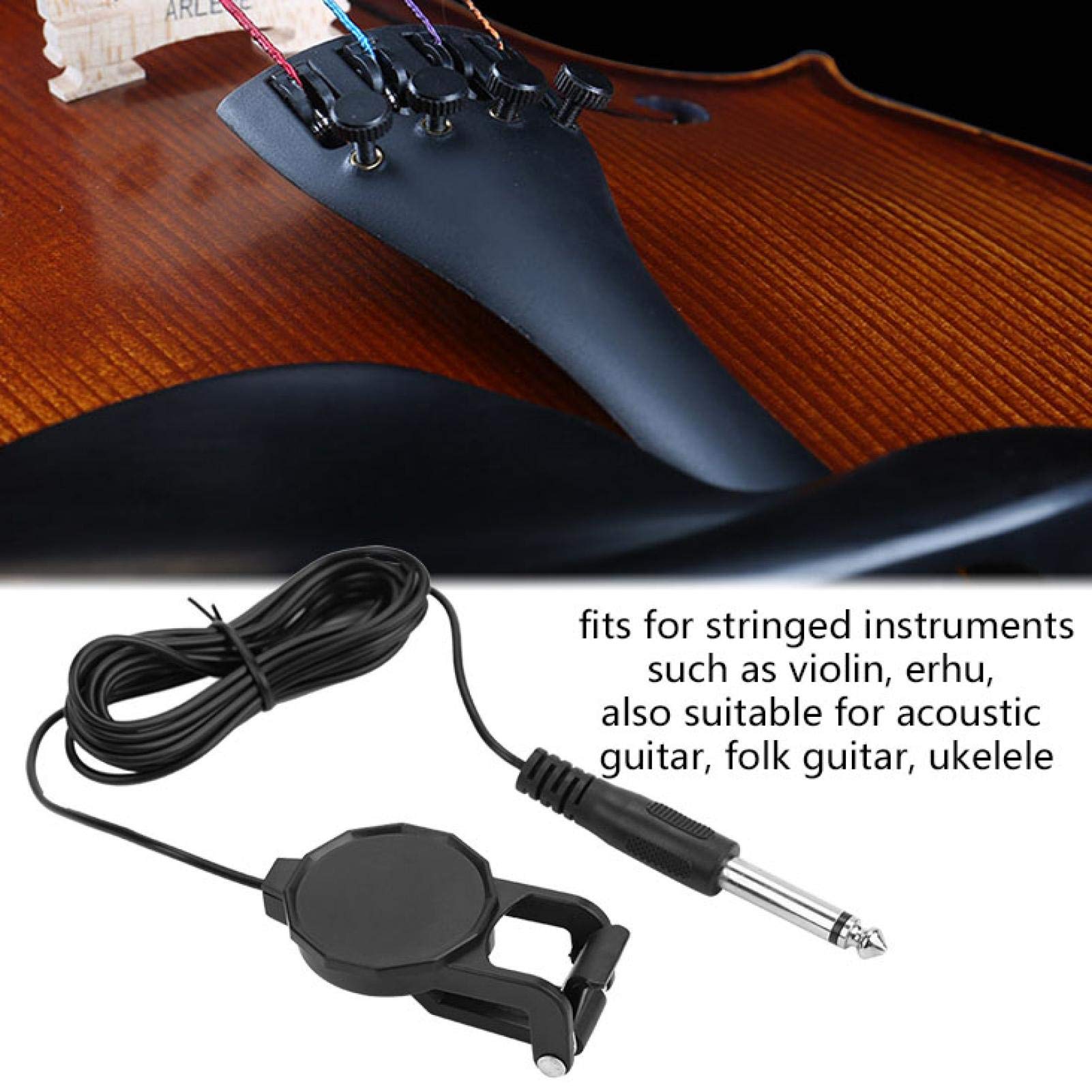 Acoustic Guitar Pickup Excellent Effect Clip-on Mic Pickup, for Acoustic Guitar Folk Guitar - Image 4