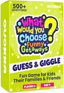Travel Card Game for Teens, Kids, Adults - Party Games for Family Nights